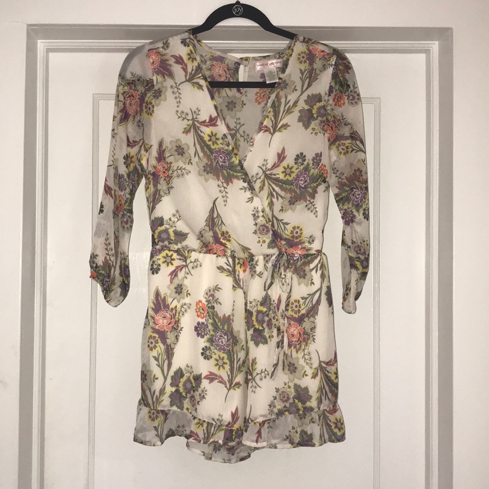 Floral Romper